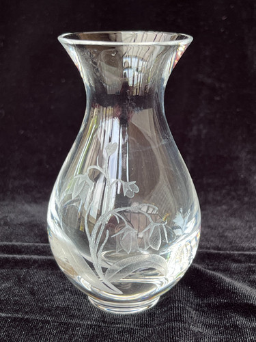 Vintage stuart crystal etched - stuart,
