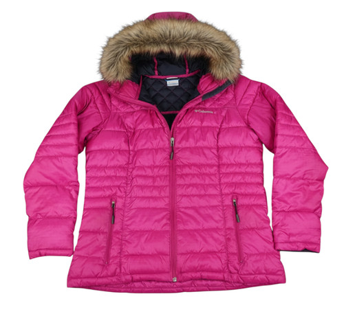 Columbia hot pink puffer - pink,