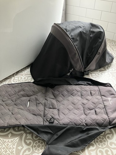 Silver cross pop hood seat - silver,