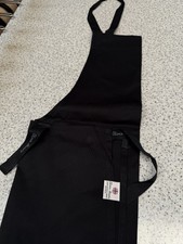 BLACK OLIVER HARVEY BIB APRON for Bar Cafe Pub Waiter Barista 100% Polyester