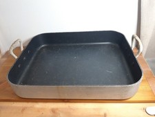 Vogue Large Roasting Pan Tin Commercial Non stick  - 450 x 350 x 72mm