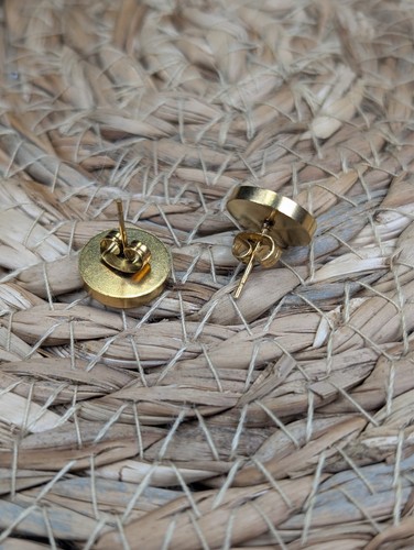 Shetland flag stud earrings - stud,