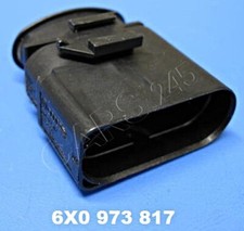 Genuine AUDI VW SEAT SKODA A1 A3 Cabriolet flat contact housing 6X0973817
