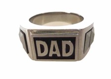 Dad Ring Tungsten & Stainless