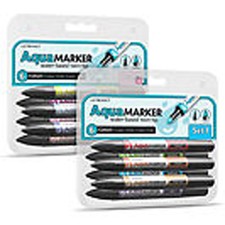 2 x Letraset Aquamarker 6 Pen