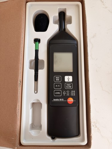 Testo 815 sound - sound, level