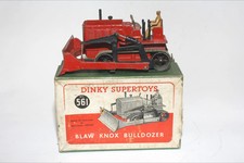 Dinky 561 Blaw Knox Bulldozer,Post War in Original Box