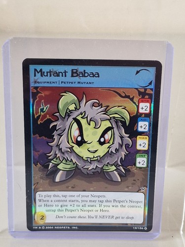 Neopets 2004 tcg - tcg, babaa