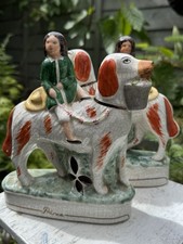 Pair staffordshire style - pair,