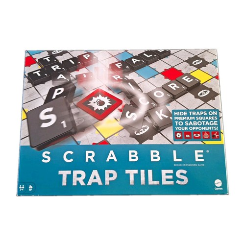 Mattel games scrabble - scrabble, trap