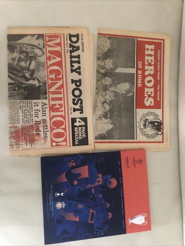 Liverpool european cup final - cup,