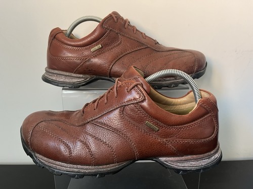 Clarks chestnut leather shoes - chestnut,
