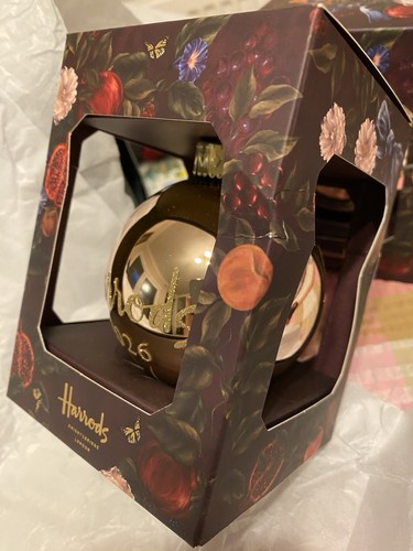 Harrods 2026 christmas bauble - 2026,
