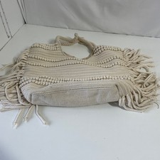 H&M Cream Textured Woven