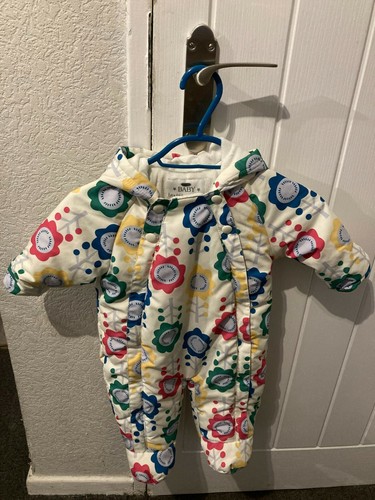 Baby girls cream floral - m&s,