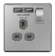 BG Nexus Brushed Steel