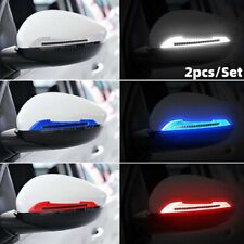 2PCS Reflective Carbon Fiber