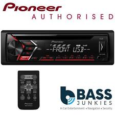 Pioneer DEH-S101UB Single Din USB CD MP3 AUX Car Stereo & Remote Red Display