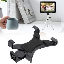 Universal Tablet Tripod Mount Clamp Adapter Holder For iPad Tablet Retainer Clip