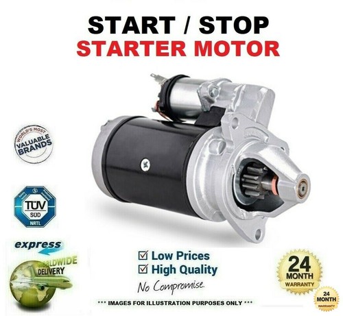 Stop start starter motor for - stop,