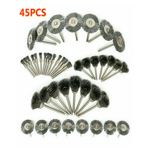 45pcs wire cup mix brush - brush, set