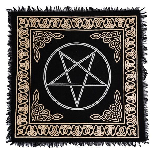 Pagan pentacle altar cloth - pentacle,