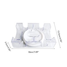 Rotating Card Tray Transparent