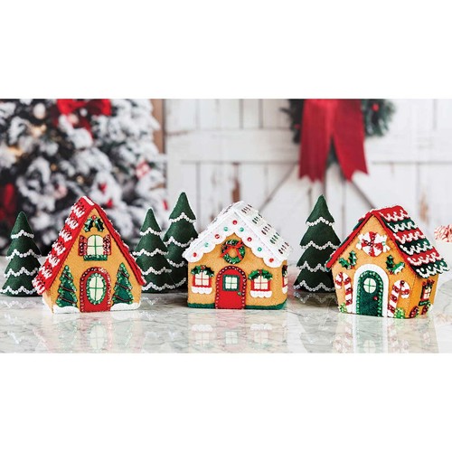 Herrschners gingerbread lane - gingerbread,