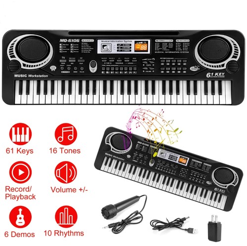Key electric piano with - key,