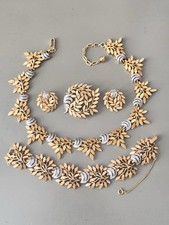 Vtg CROWN TRIFARI Grand Parure