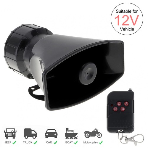 Siren horn 100w - siren, 12v