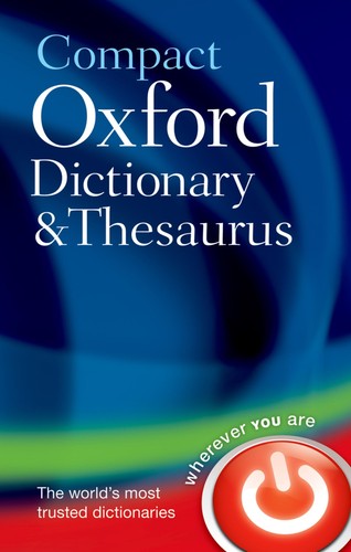 Compact oxford dictionary - compact,