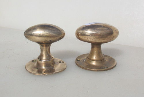 Victorian brass door knobs - victorian,