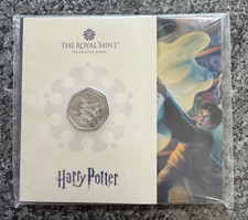 2024 Royal Mint Harry Potter The Patrons Charm 50p BUNC Sealed Pack