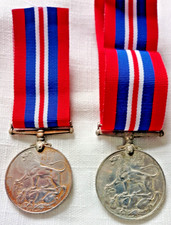 2 ORIGINAL UK MEDALS THE