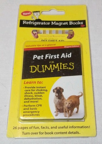 Pet first aid for dummies - ,