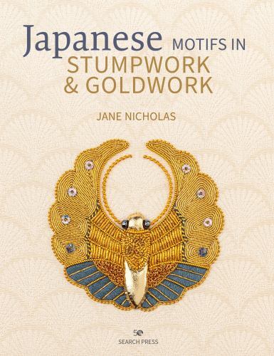 Japanese motifs stumpwork - japanese,