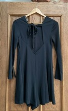 ZARA black PLAYSUIT SIZE Small