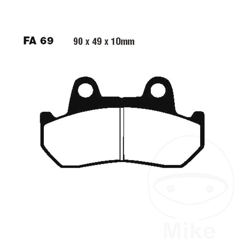 Ebc brake pads standard - brake,