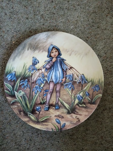 Wedgwood scilla fairy plate - scilla,