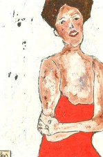 Ben Carrivick - Contemporary Oil, Red Brief