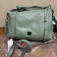 Kooba Leander Satchel in Dusty Teal Leather  NWT   MSRP $398