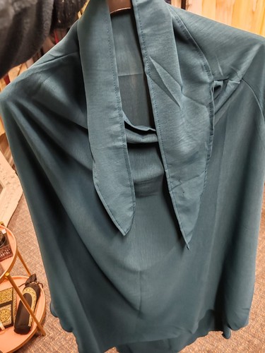 Prayer khimar teal - khimar,