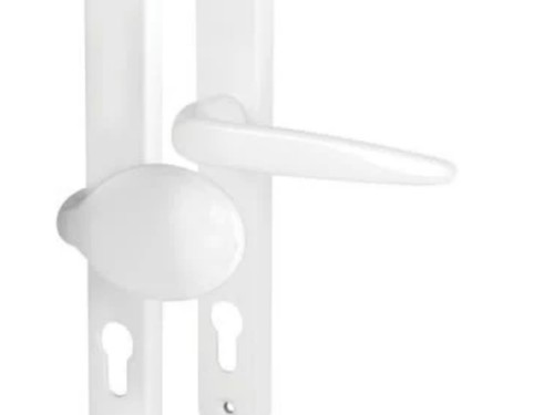 White upvc door - upvc, pair