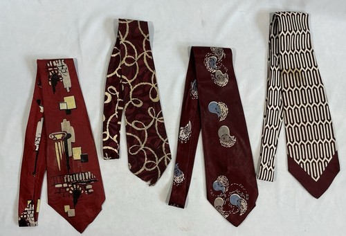 Vintage 1940s tie ties - 1940s, lot