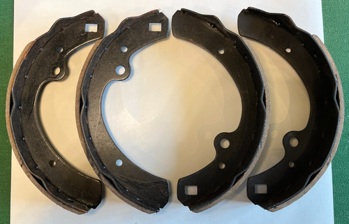 New rear brake shoe set - rear, for