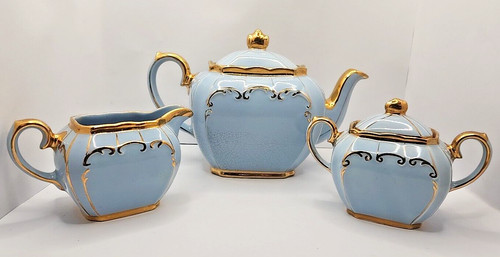 Vintage sadler cube - "cube", teapot