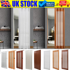 Folding Door PVC Internal Doors Sliding Concertina Accordion Panel Magnetic Door