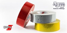 ORALITE ORAFOL Reflective VC104+ ECE 104 HGV Wagon Truck Marking Tape Rigid 