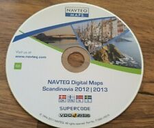 NORWAY SWEDEN DENMARK MAPS - VDO DAYTON SUPERCODE NAVIGATION NAVTEQ SAT NAV DISC